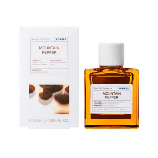 Korres Mountain Pepper Eau De Toilette 50ml