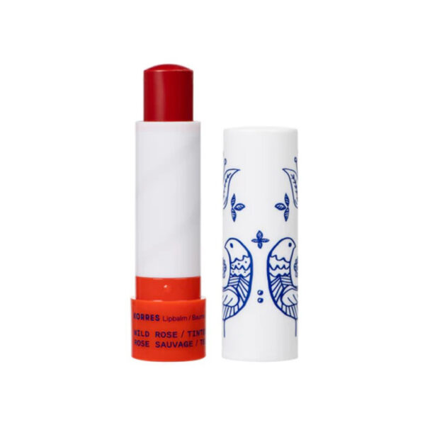 Korres Άγριο Τριαντάφυλλο Lip Balm Με Χρώμα