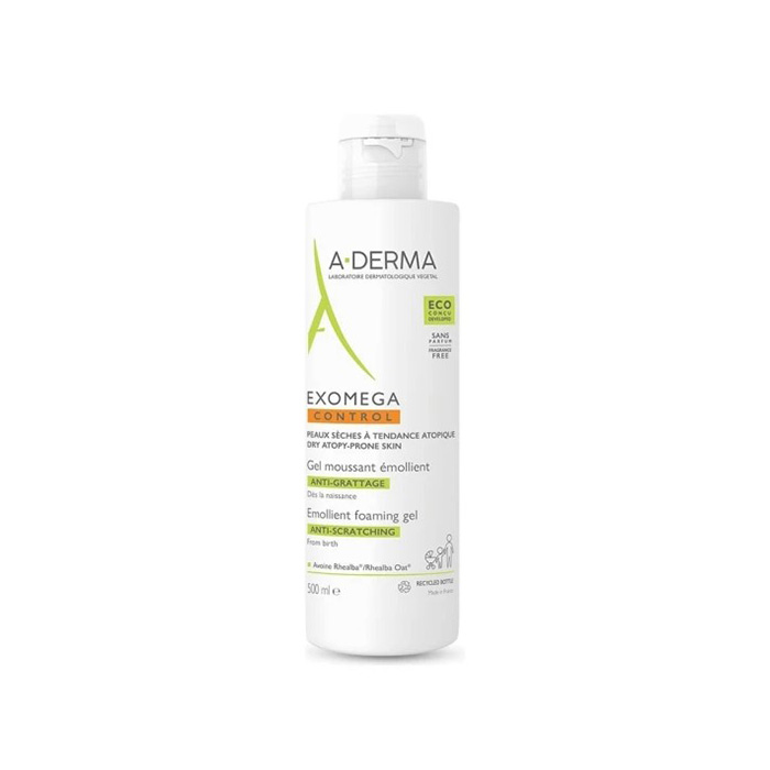 A-Derma Exomega Control Gel Καθαρισμού 500ml