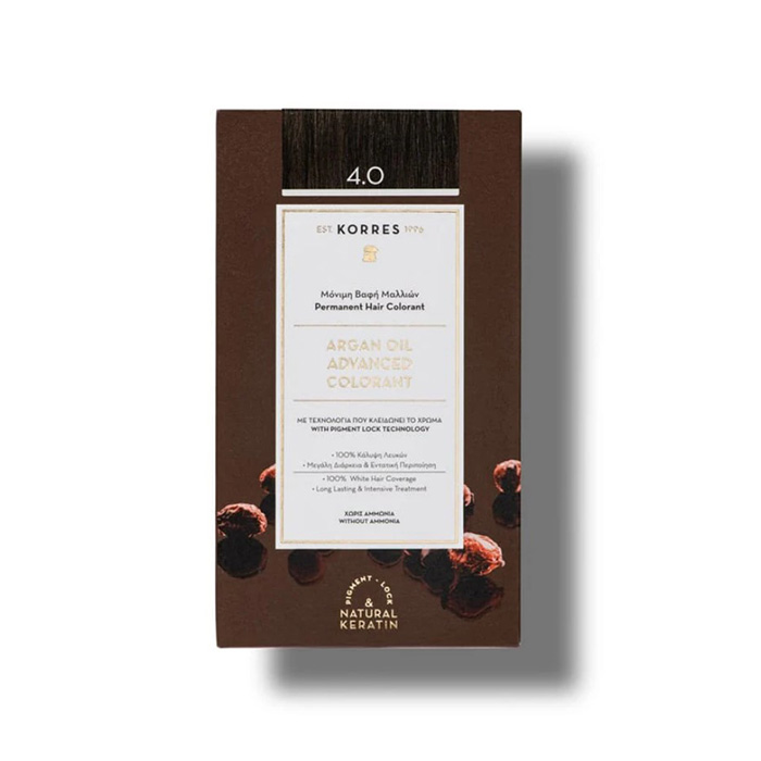 Korres Argan Oil Advanced Colorant 4.0 Καφέ