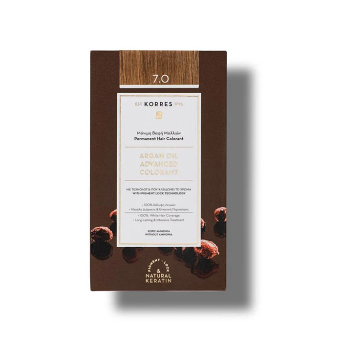 Korres Argan Oil Advanced Colorant 7.0 Ξανθό