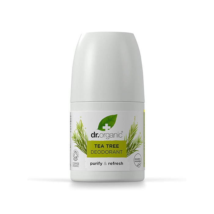 Dr. Organic Tea Tree Deodorant 50ml Αποσμητικό με Τεϊόδεντρο