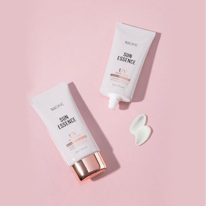 Nacific Vegan Sun Essence SPF 50+, PA++++ – Ενυδατικό αντιηλιακό με υψηλή προστασία