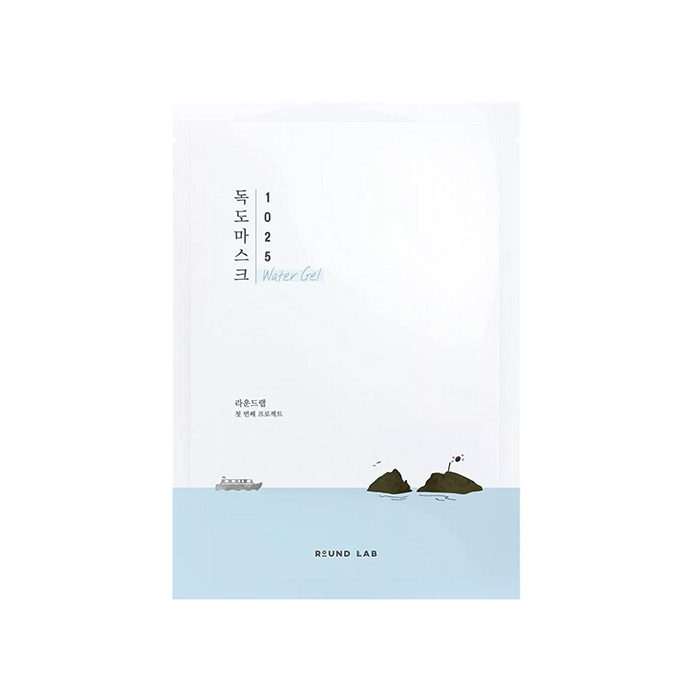 Round Lab 1025 DOKDO Hydrating Water Gel Mask – Gel μάσκα ομορφιάς για εντατική ενυδάτωση