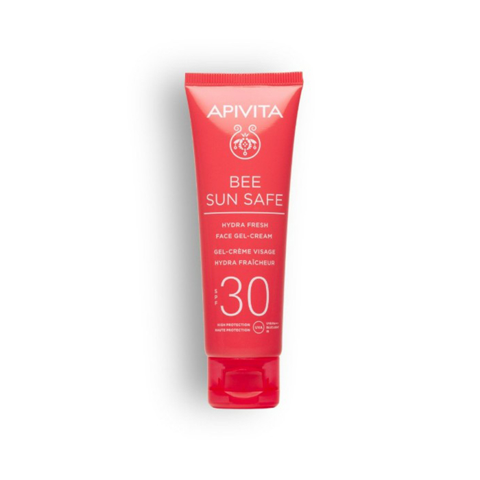 Apivita Ενυδατική Κρέμα-Gel Προσώπου SPF30