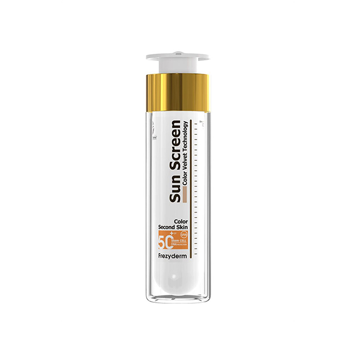Frezyderm Sun Screen Color Velvet Face SPF 50+ Αντηλιακό με χρώμα