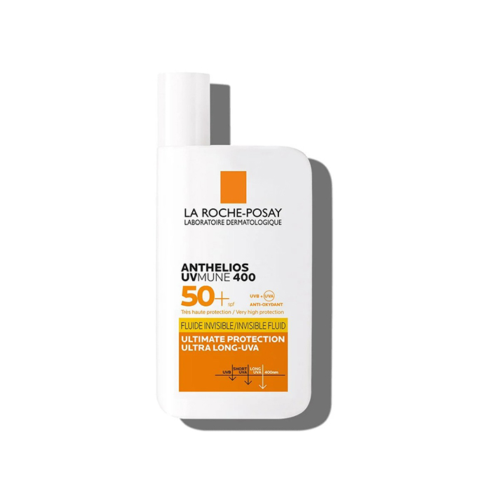 La Roche Posay Anthelios UVMune 400 Invisible Fluid SPF50+ Αντηλιακό Προσώπου