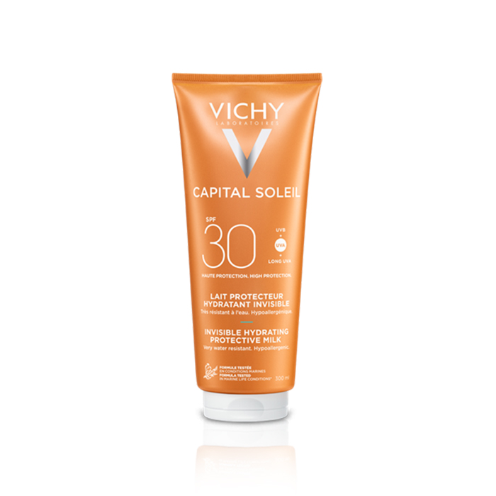 Vichy Capital Soleil Beach Protect Ενυδατικό Αντηλιακό Γαλάκτωμα SPF30