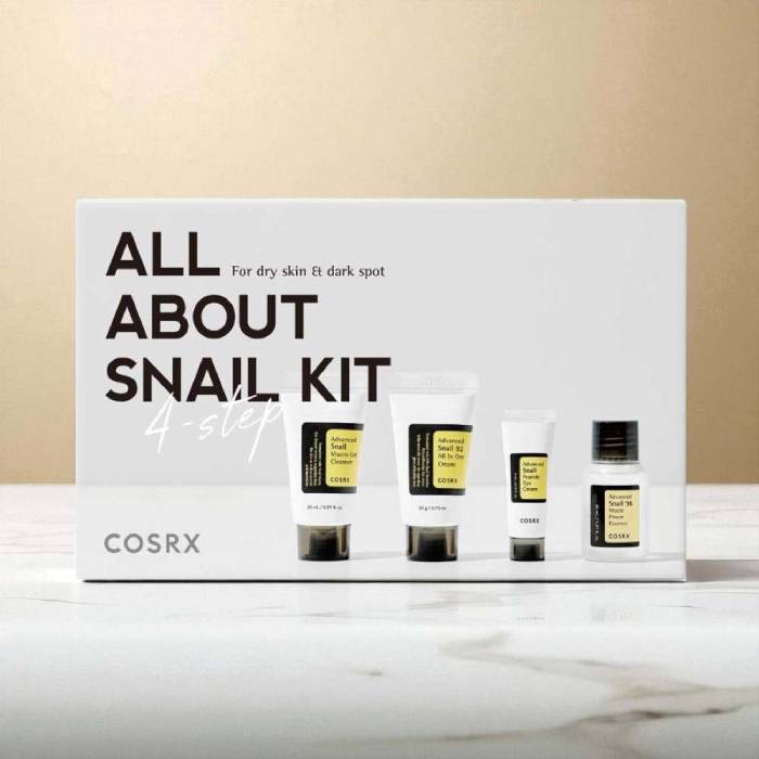 COSRX-All about snail kit - Τα αγαπημένα προϊόντα της Cosrx με βλεννίνη σαλιγκαριού