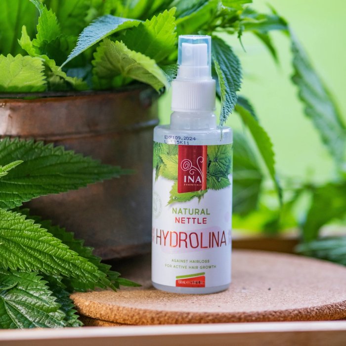 INA Essentials-Hydrolina Nettle-Νερό από Άγρια Τσουκνίδα, για την Tριχόπτωση και τα Λιπαρά μαλλιά
