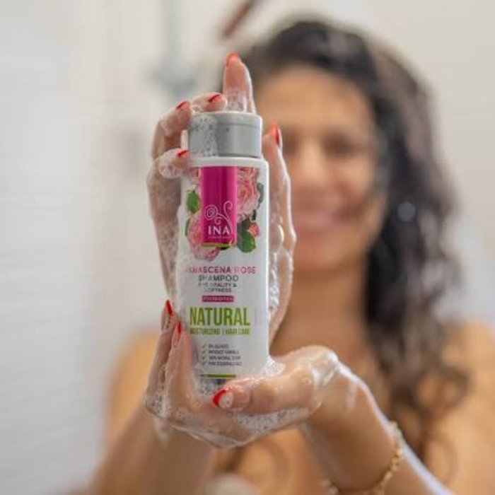 INA Essentials shampoo Damascena Rose 3
