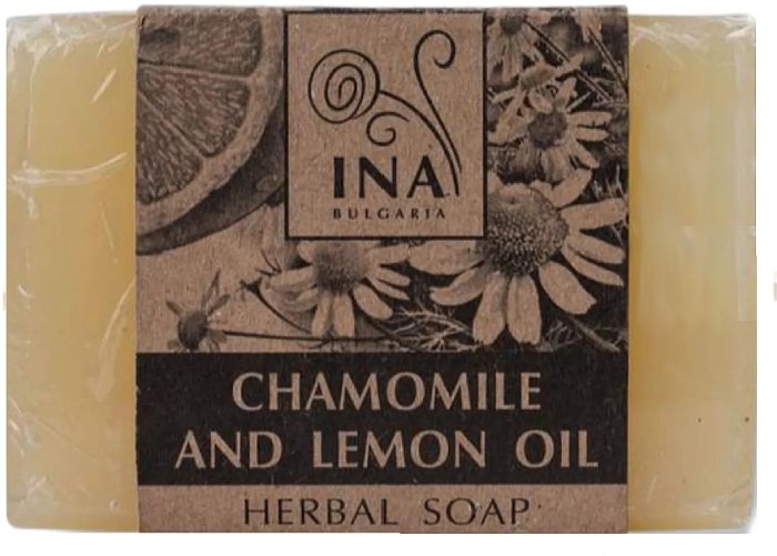 INA Essentials-Φυσικό σαπούνι με Χαμομήλι και Λεμόνι.