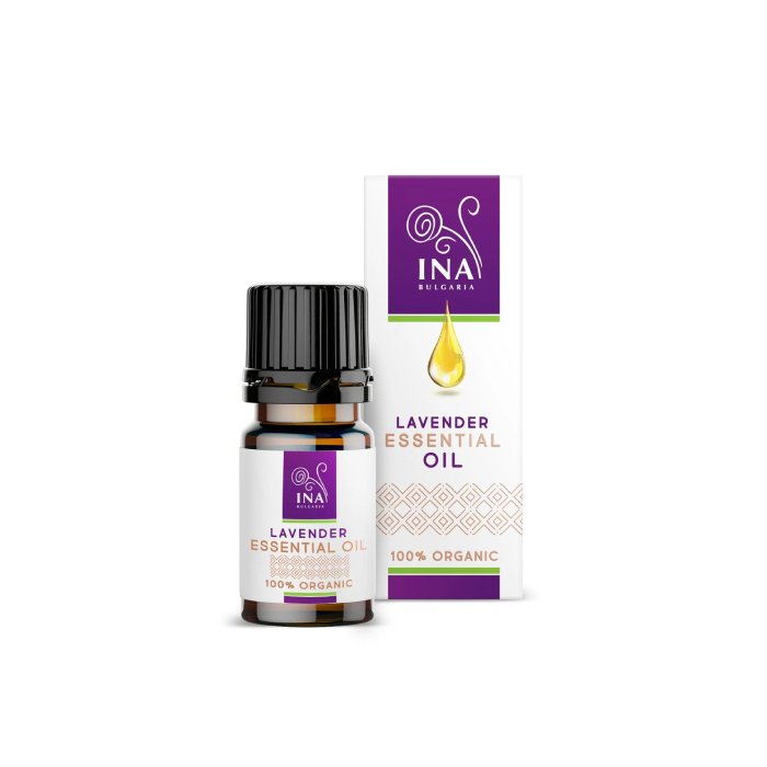 INA Essentials-Lavender essential oil. Οργανικό αιθέριο έλαιο λεβάντας